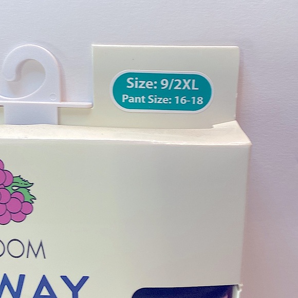 NEW FRUIT OF THE LOOM GETAWAY COLLECTION 4 MESH BIKINIS SIZE 9/2XL - Picture 6 of 10